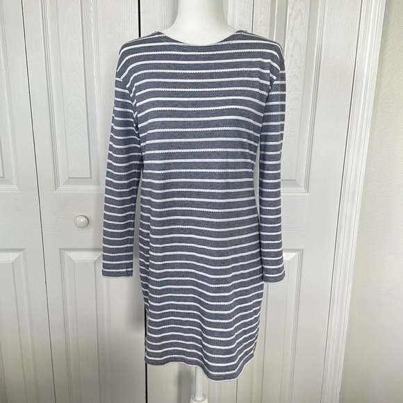 SAIL TO SABLE STS Striped Nautical Shift Dress - Picture 1 of 8